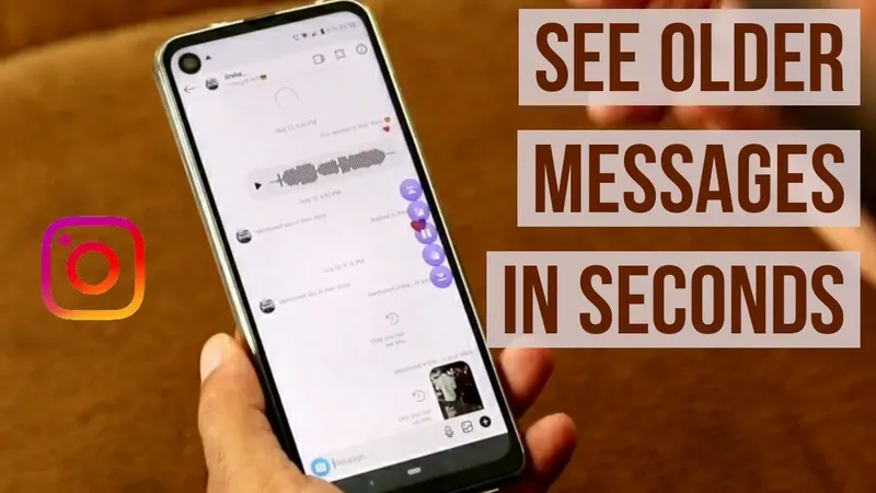 Video cover about scrolling Instagram messages